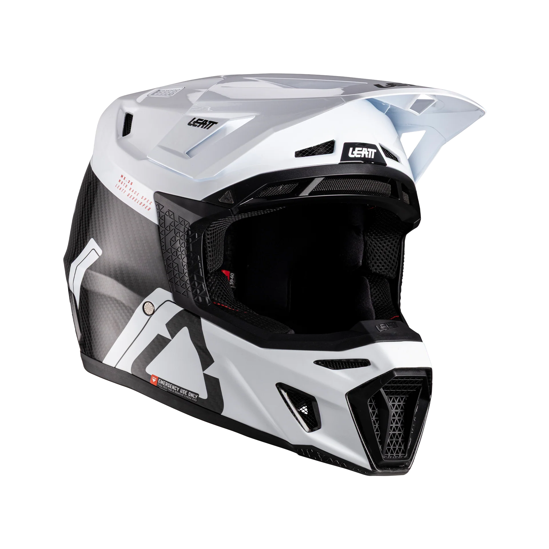 Helmet Kit Moto 9.5 Carbon with 6.5 Iriz Goggle - Image 12