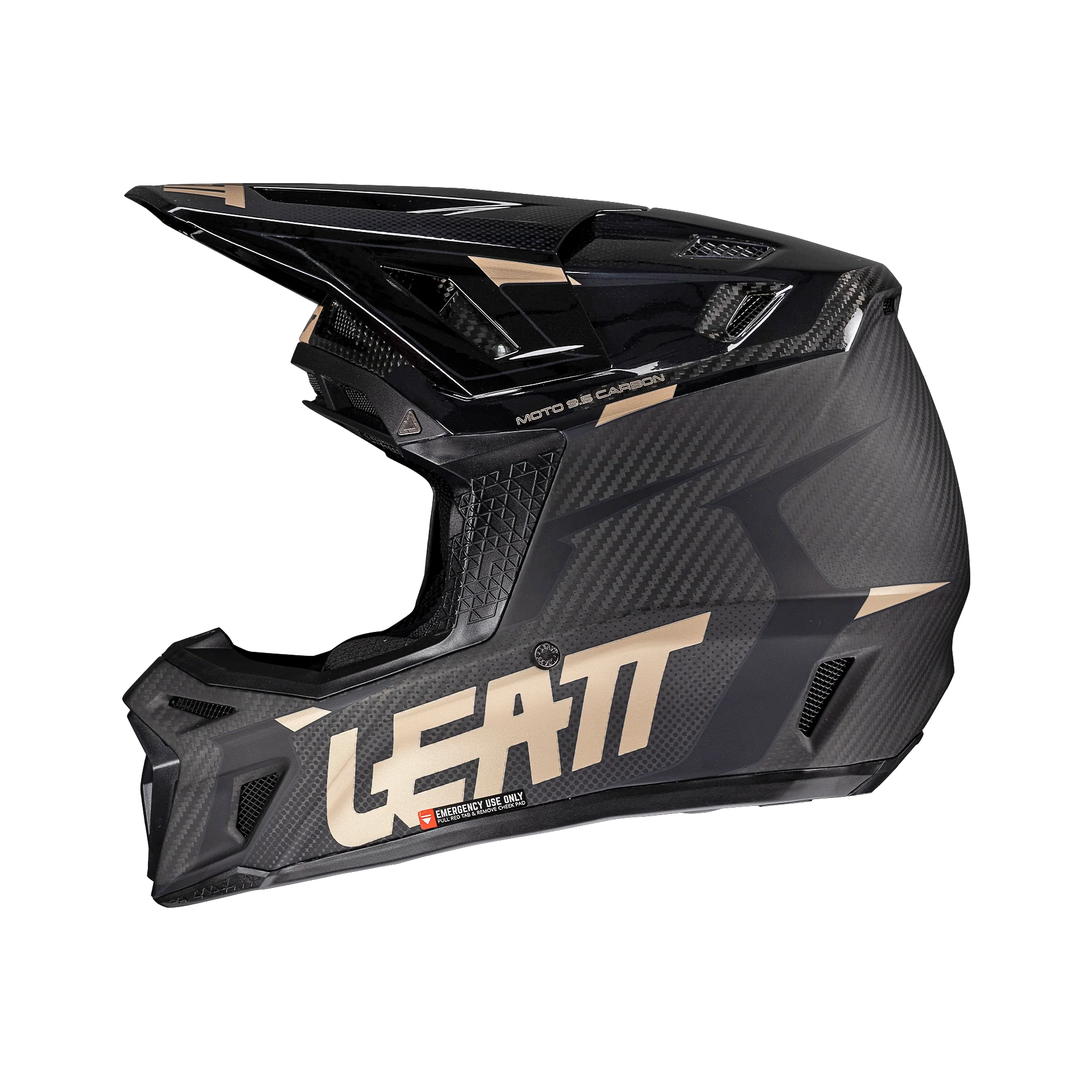 Helmet Kit Moto 9.5 Carbon with 6.5 Iriz Goggle - Image 3