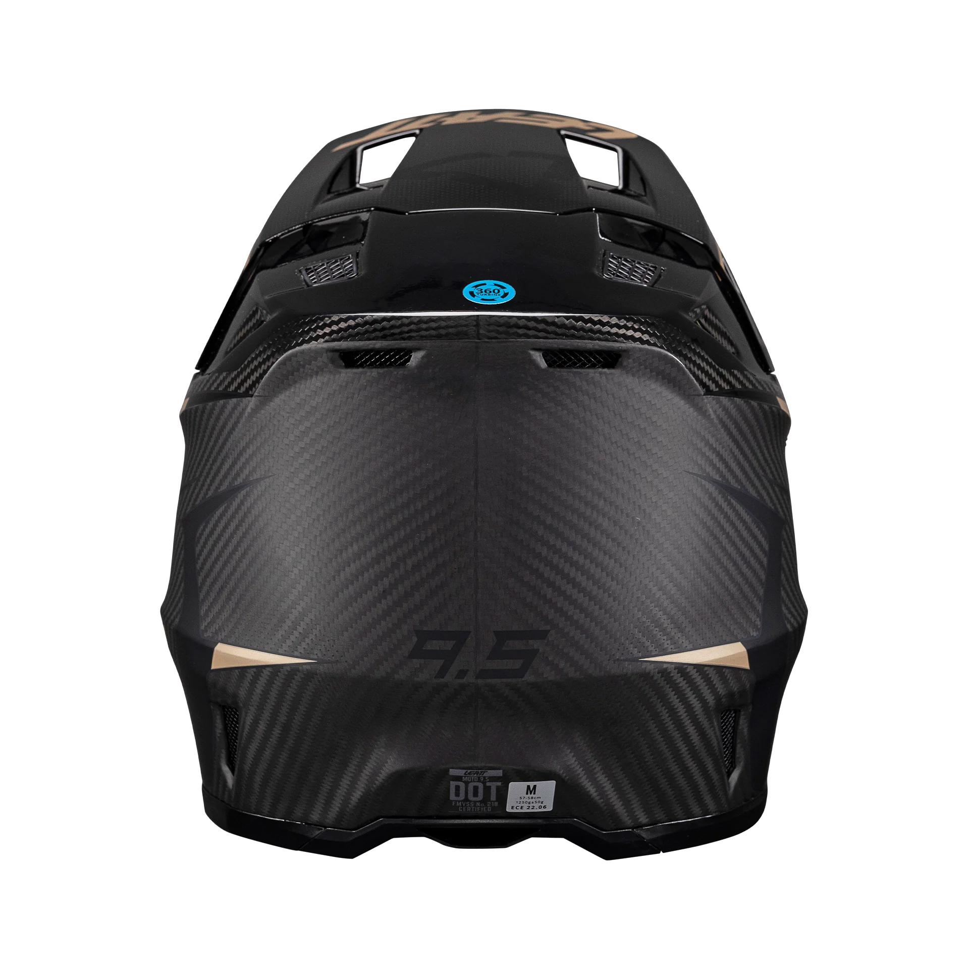 Helmet Kit Moto 9.5 Carbon with 6.5 Iriz Goggle - Image 4
