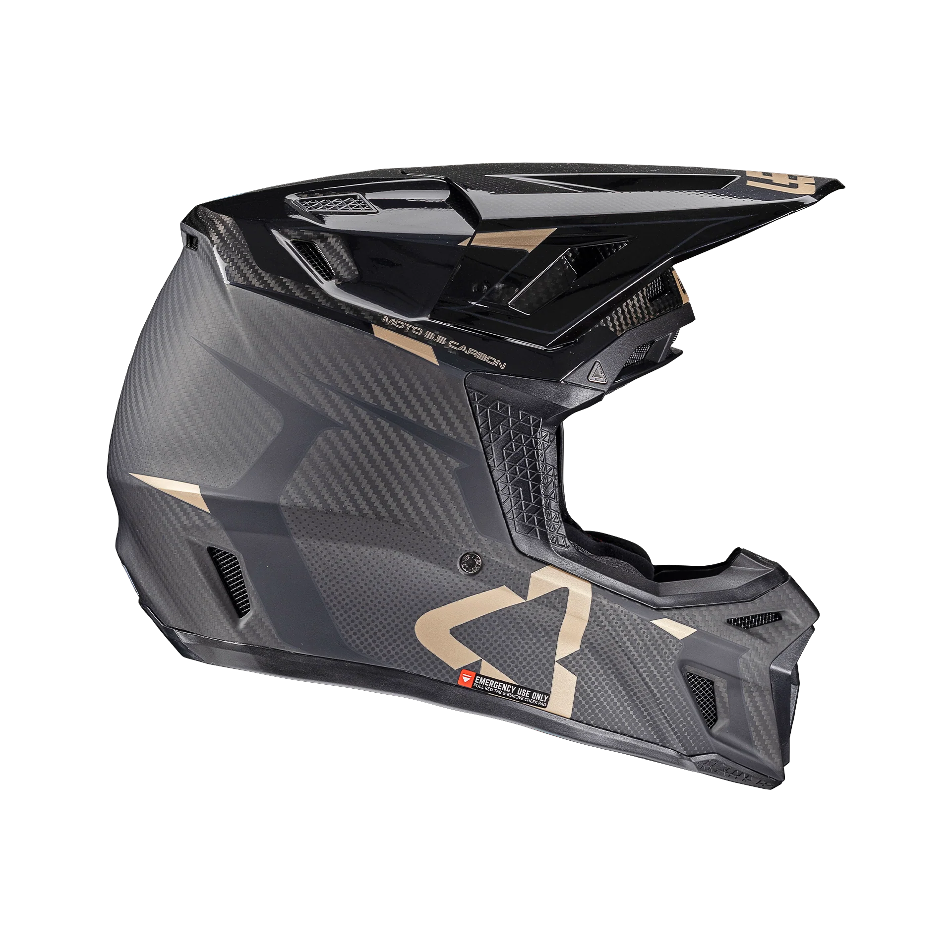 Helmet Kit Moto 9.5 Carbon with 6.5 Iriz Goggle - Image 5
