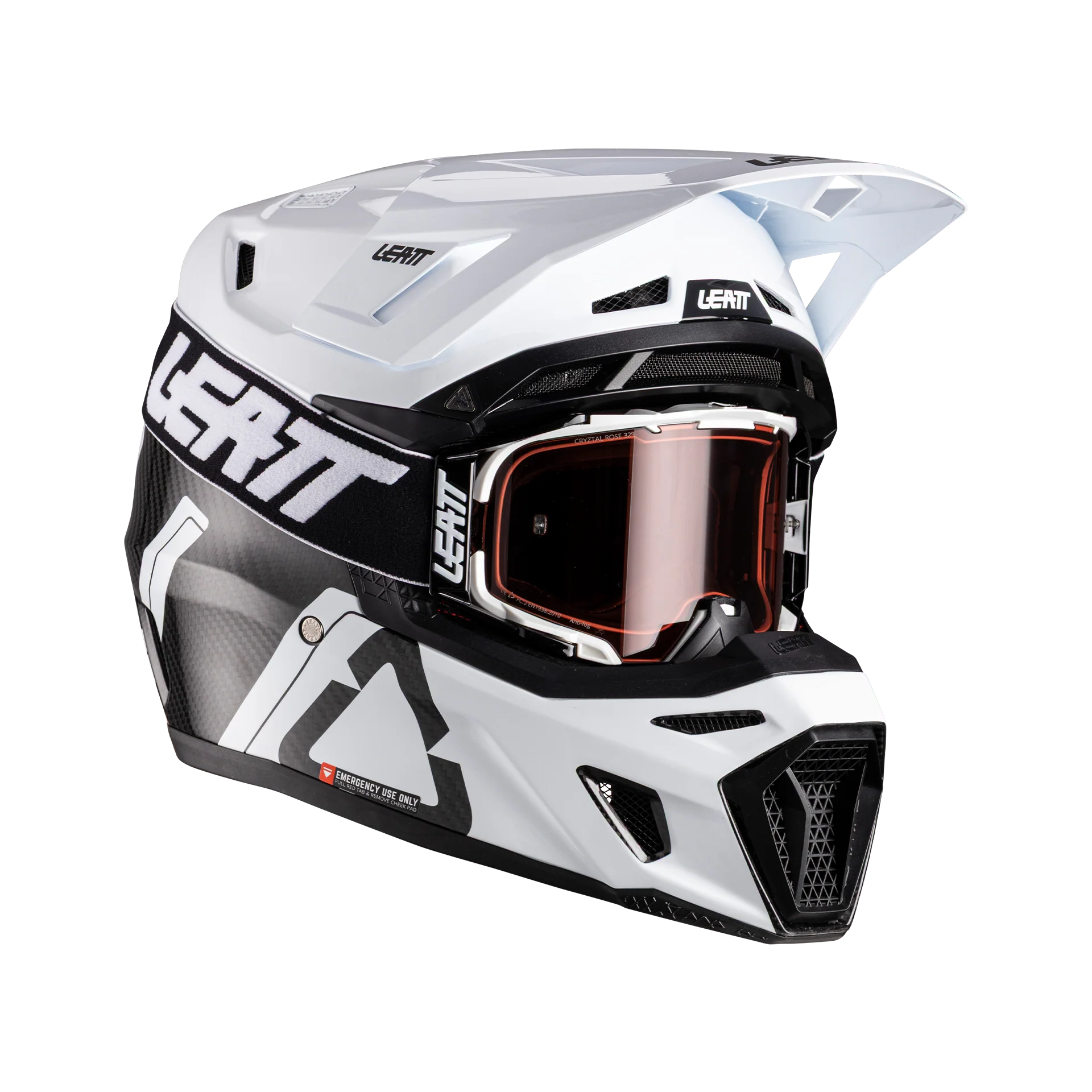 Helmet Kit Moto 9.5 Carbon with 6.5 Iriz Goggle - Image 7