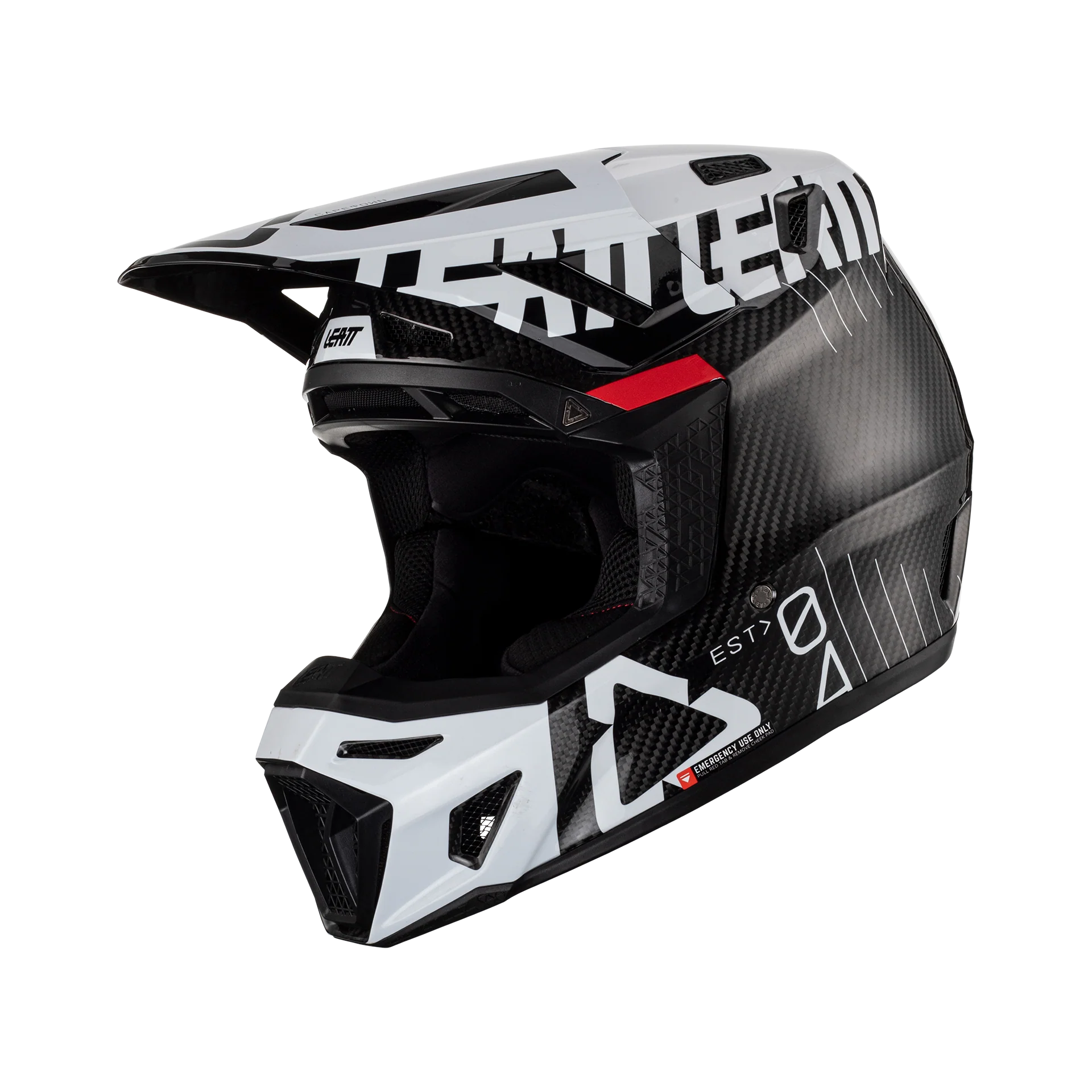 Helmet Kit Moto 9.5 Carbon with 6.5 Iriz Goggle - Image 14