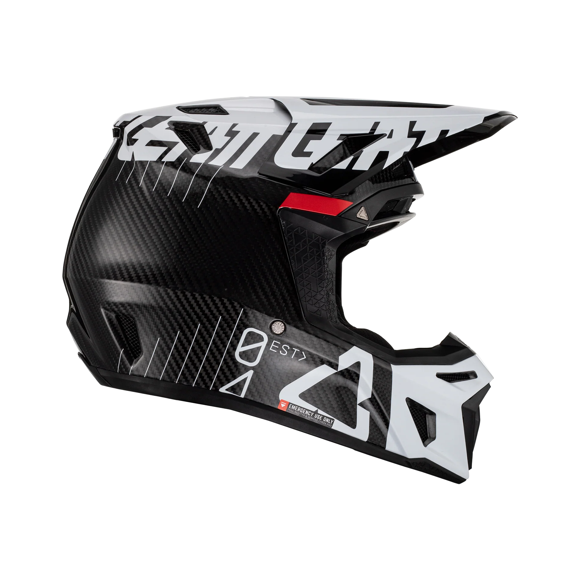Helmet Kit Moto 9.5 Carbon with 6.5 Iriz Goggle - Image 16